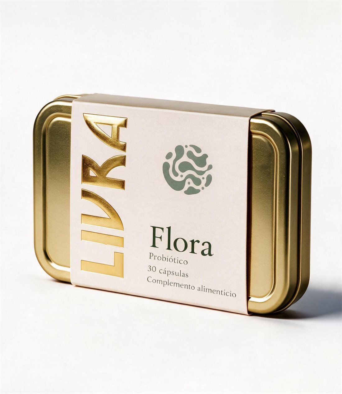 Bote de LIVRA Flora, 60 cápsulas